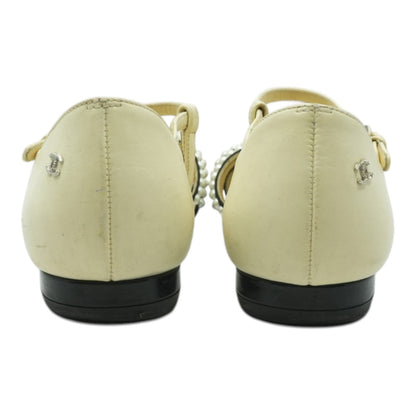 Paris-Rome Faux Pearl Flats