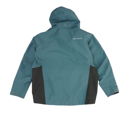Green Color Block Jacket