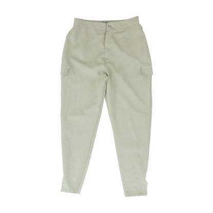 Green Solid Pants