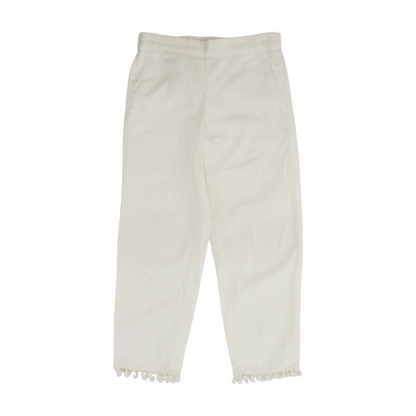 White Regular Pants
