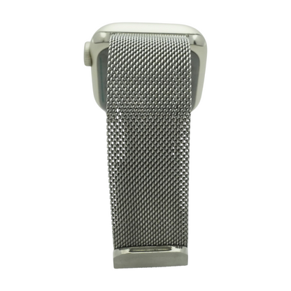 41mm Series 7 Silver Smartwatch Silver Band S/M