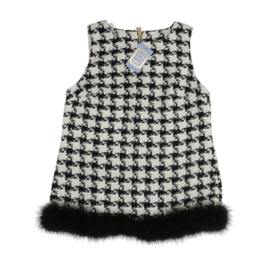 Black Check Blouse
