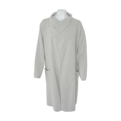 Gray Cardigan Sweater