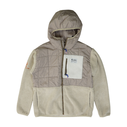Beige Color Block Jacket