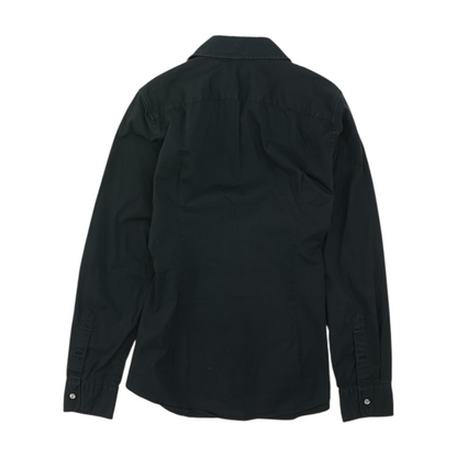 Black Long Sleeve Button Down