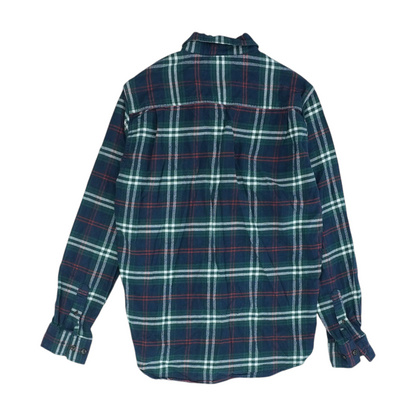 Multi Plaid Long Sleeve Button Down