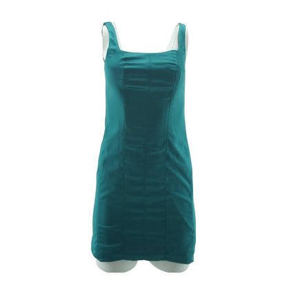 Teal Mini Dress