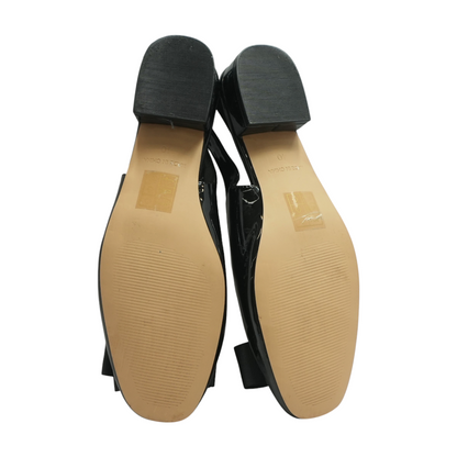 Black Slip-On Flats