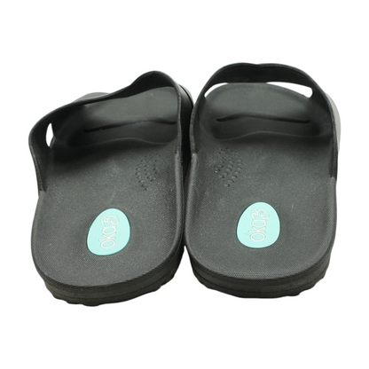 Black Flat Sandals