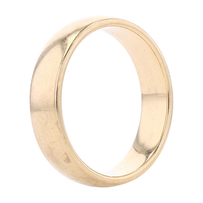 14K Yellow Gold Band