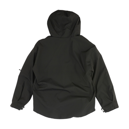 Black Solid 1/4 Zip Pullover