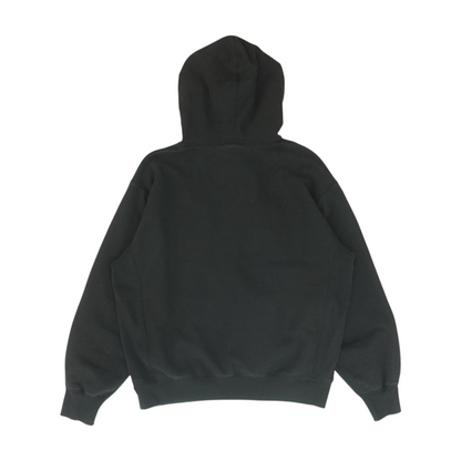 Black Solid Hoodie Pullover