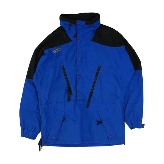 Vintage Blue 1/2 Zip Pullover Jacket
