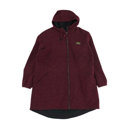 Burgundy Plus Solid Jacket