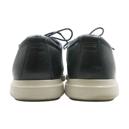 Navy Lace-Up Casual Shoes