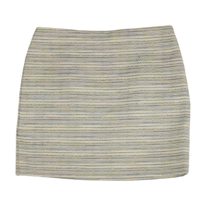 Multi Striped Mini Skirt