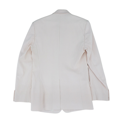 Pink Solid Suit Jacket