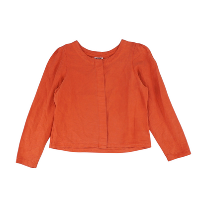 Orange Button Down