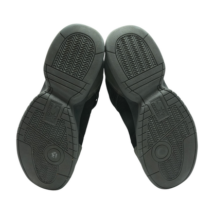 Black High-Top Athletic Shoes