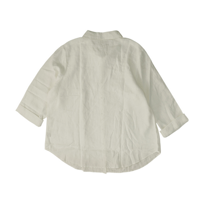 White Plus Button Down