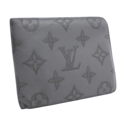 Monogram Shadow Bifold Wallet in Anthracite Grey