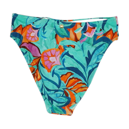 Green Print Swim Bottom