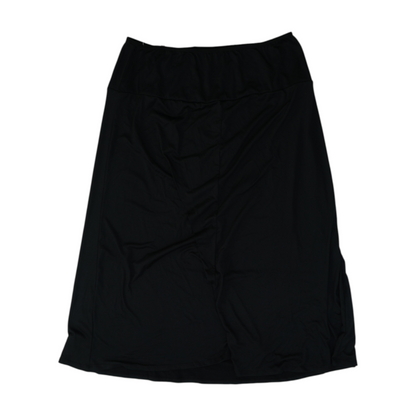 Black Plus Size Maxi Skirt
