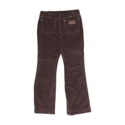 Brown Five Pocket Wide Leg Pants
