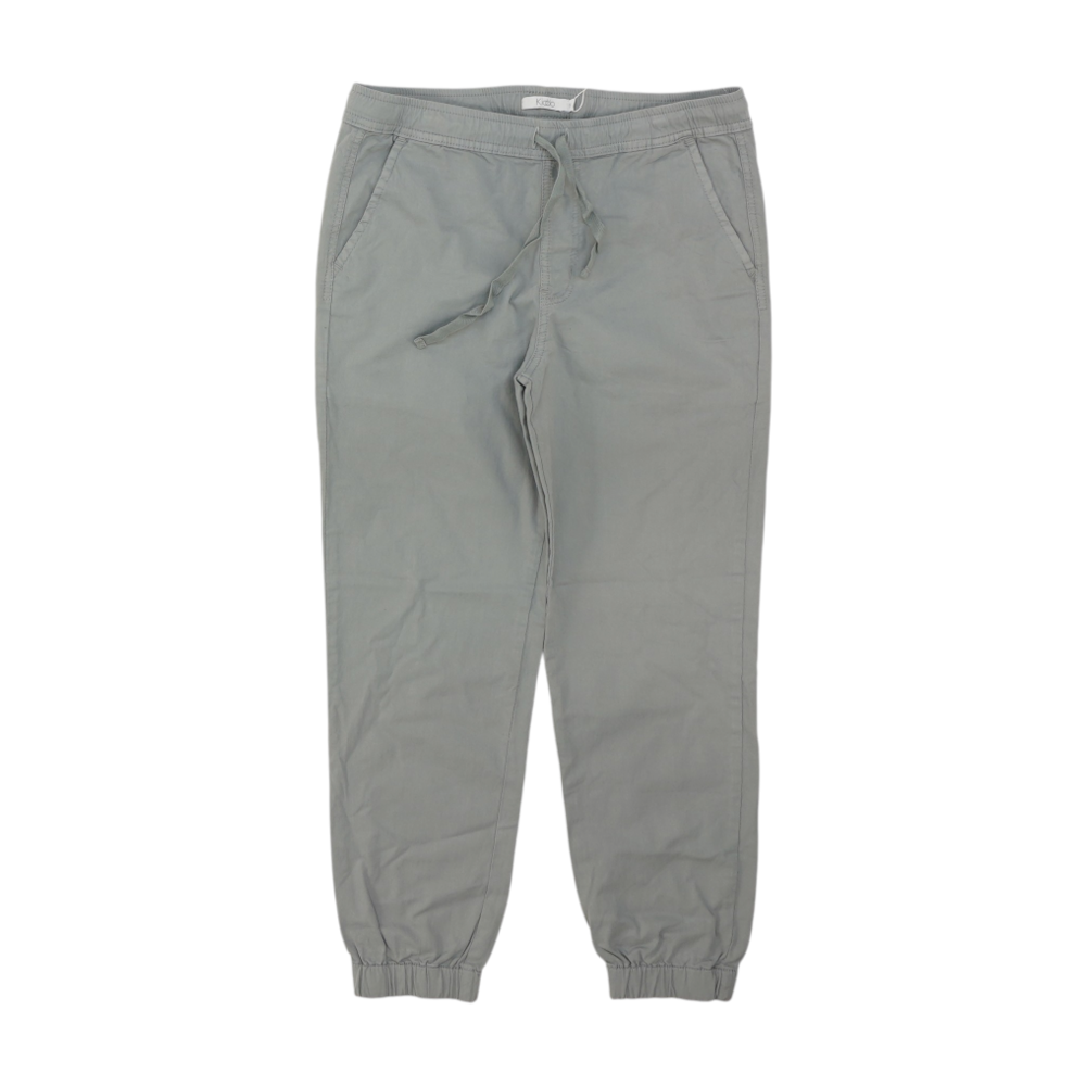 Gray Casual Pants