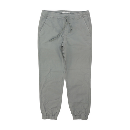 Gray Casual Pants
