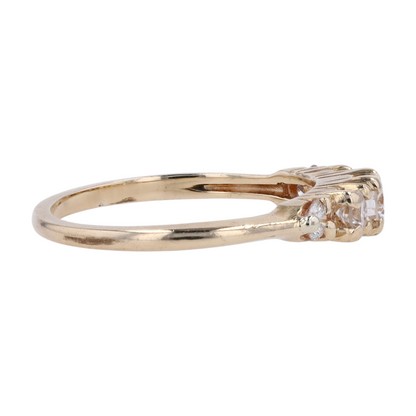 1/2 ctw 14K Yellow Gold Diamond Engagement Ring