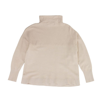 Beige Mockneck Sweater