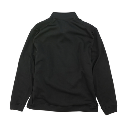 Black Solid Active Jacket