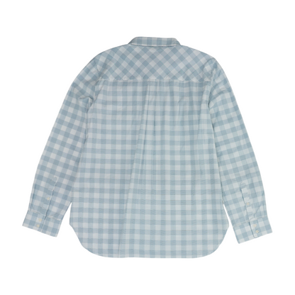 Blue Plaid Button Down