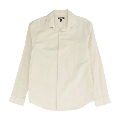 Express Tan Button Down – Image 1