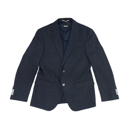 Navy Print Sport Coat