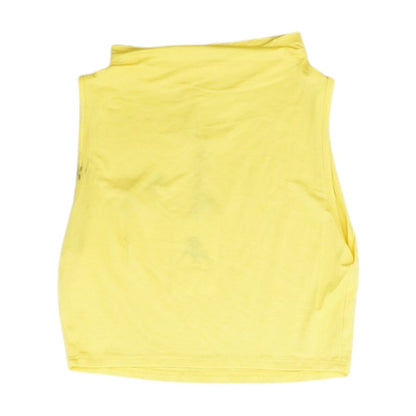 Yellow Cropped T-Shirt