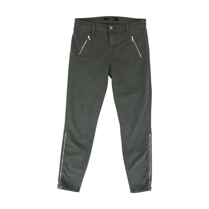 Olive Low Rise Skinny Leg Jeans