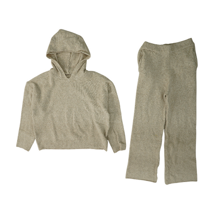 Beige Solid Active Set