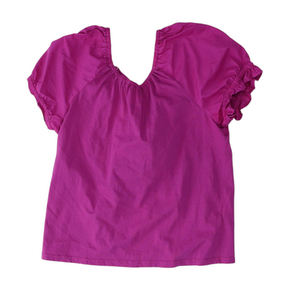 Magenta Blouse