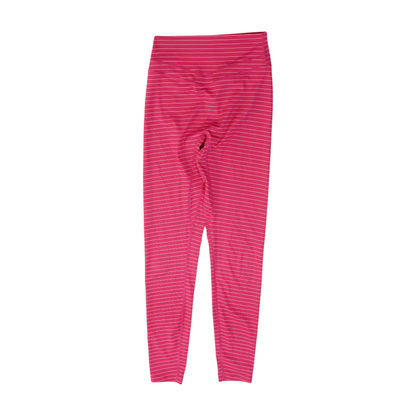 Pink Striped Active Leggings