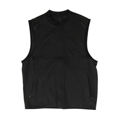 Black Check Vest