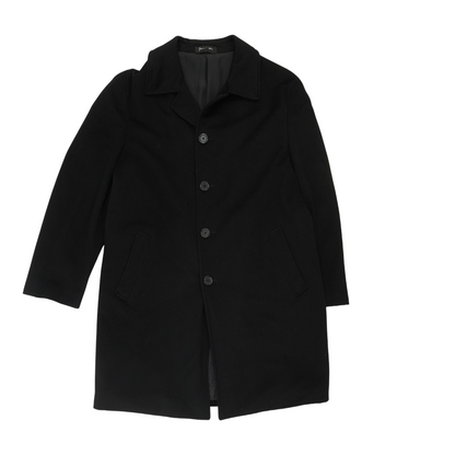 Black Solid Coat