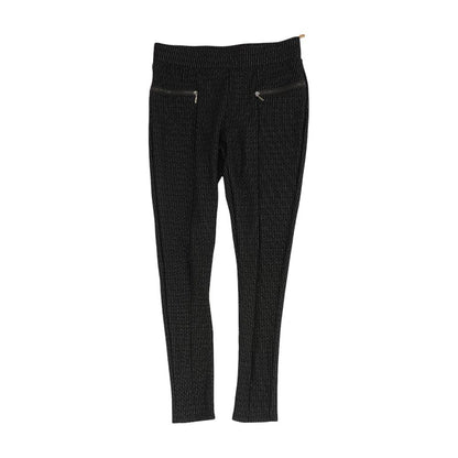Black Striped Leggings