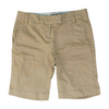 Tan Solid Chino / Khaki Shorts