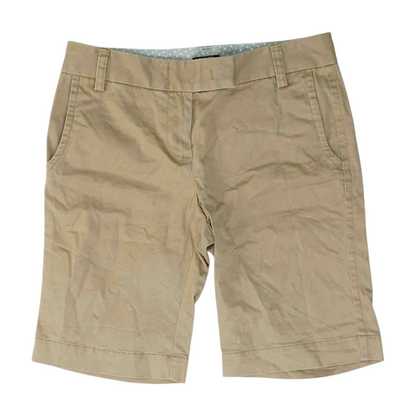 Tan Solid Chino / Khaki Shorts
