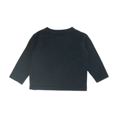 Navy Cardigan Sweater