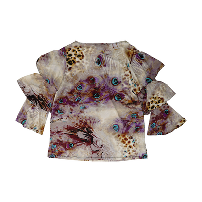 Multi Graphic Blouse