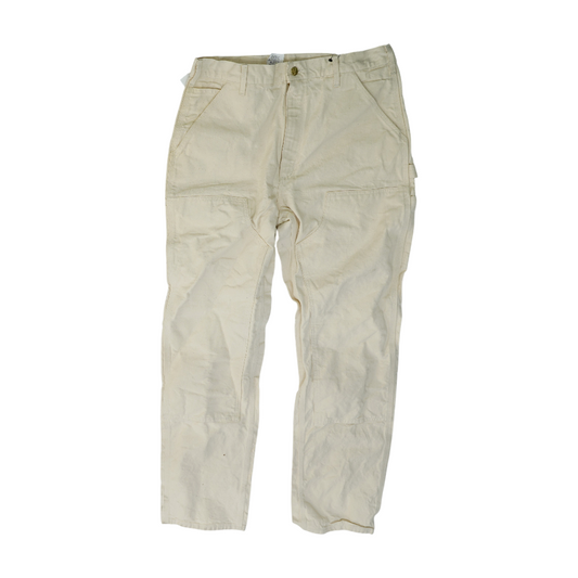 Beige Loose Jeans