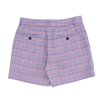 Red Print Chino Shorts